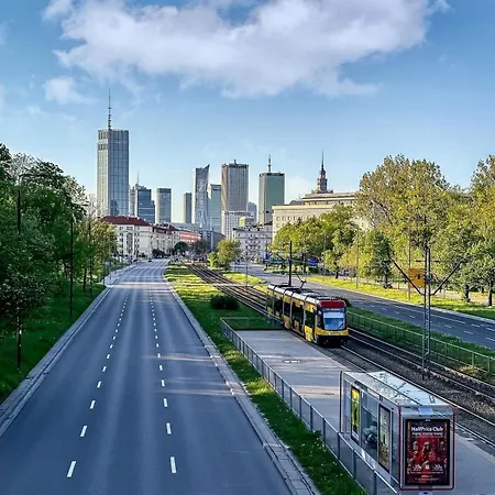 Daire Spacious With 3 Meter Ceilings, Powisle, The Old Town Varşova