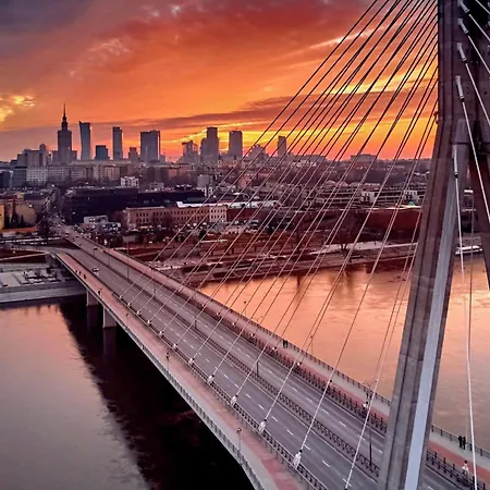 Spacious With 3 Meter Ceilings, Powisle, The Old Town شقة وارسو