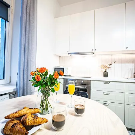 Apartment Spacious With 3 Meter Ceilings, Powisle, The Old Town *